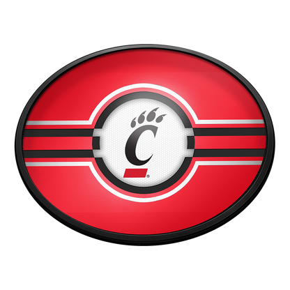 Cincinnati Bearcats Slimline Oval Lighted Wall Sign