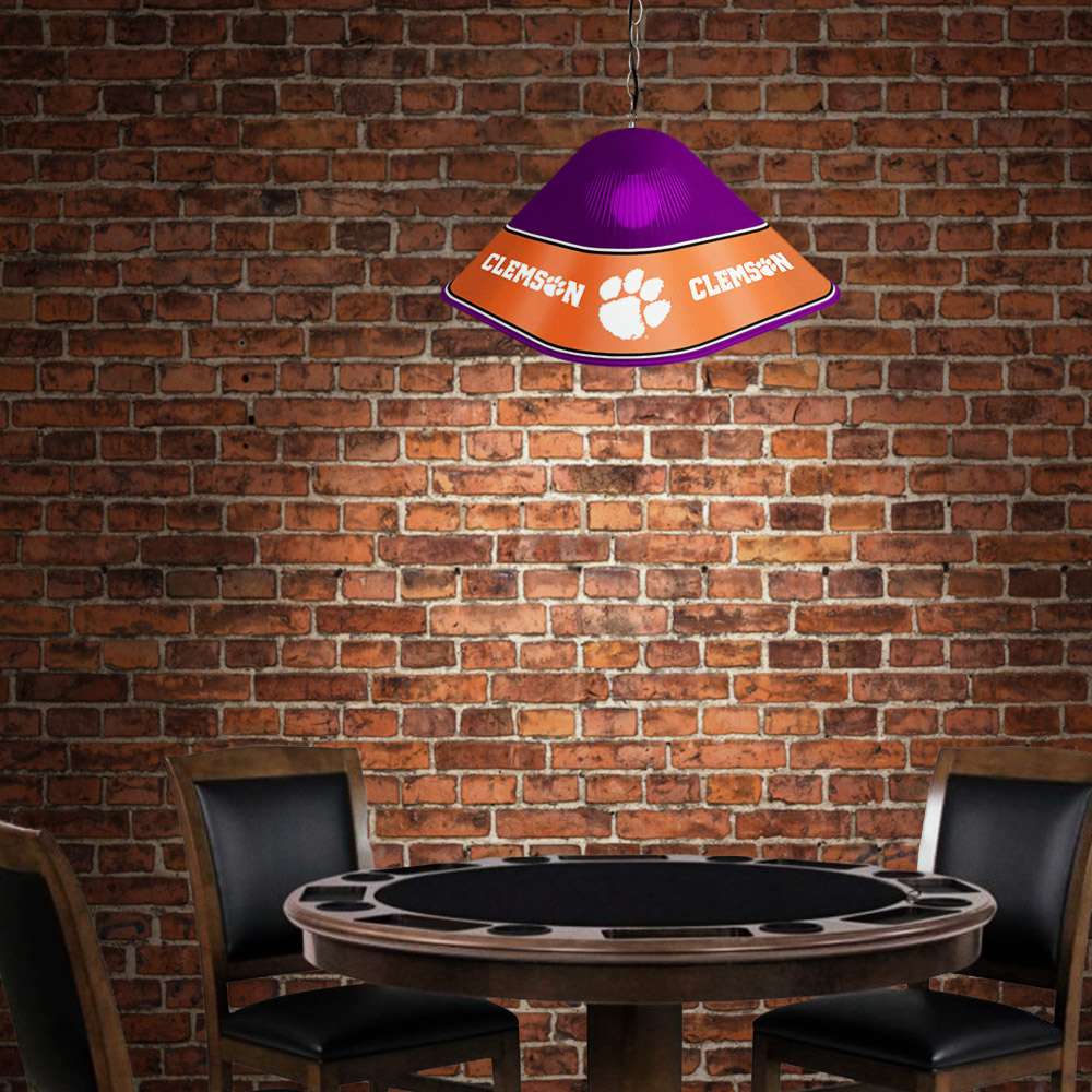 Clemson Tigers Game Table Light Room View