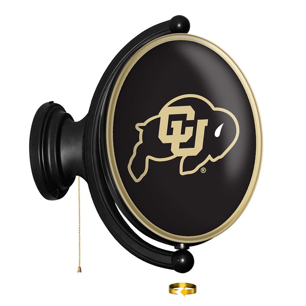 Colorado Buffaloes Oval Rotating Wall Sign