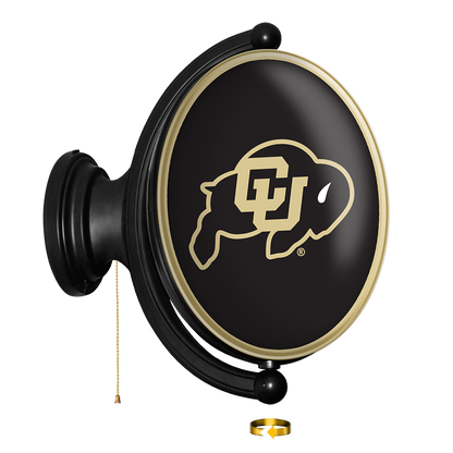 Colorado Buffaloes Oval Rotating Wall Sign