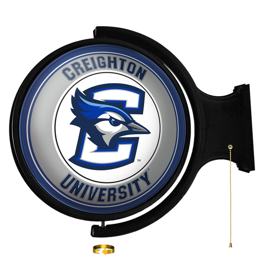 Creighton Blue Jays Round Rotating Wall Sign