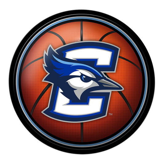 Creighton Blue Jays Basketball Modern Disc Wall Sign