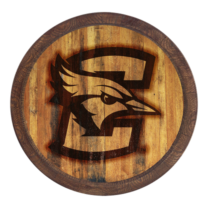 Creighton Blue Jays Branded Barrel Top Sign