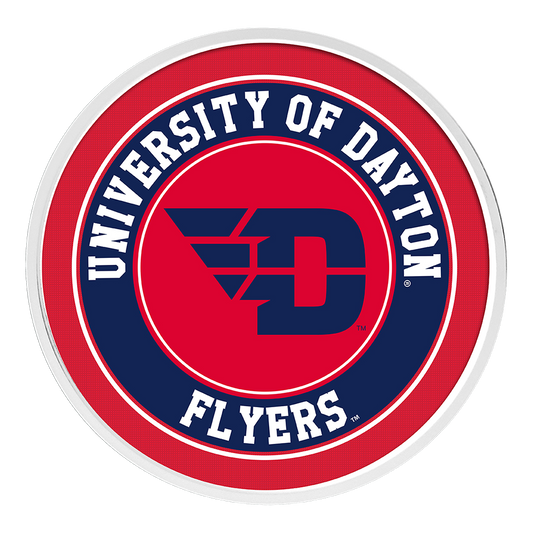 Dayton Flyers Modern Disc Wall Sign