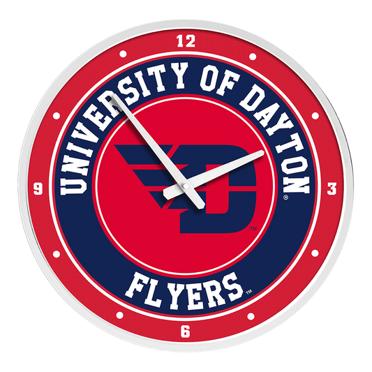 Dayton Flyers Round Wall Clock
