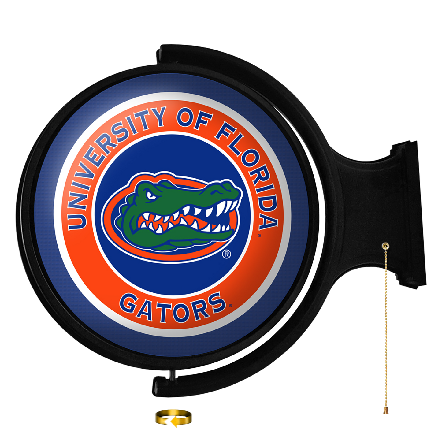 Florida Gators Round Rotating Wall Sign