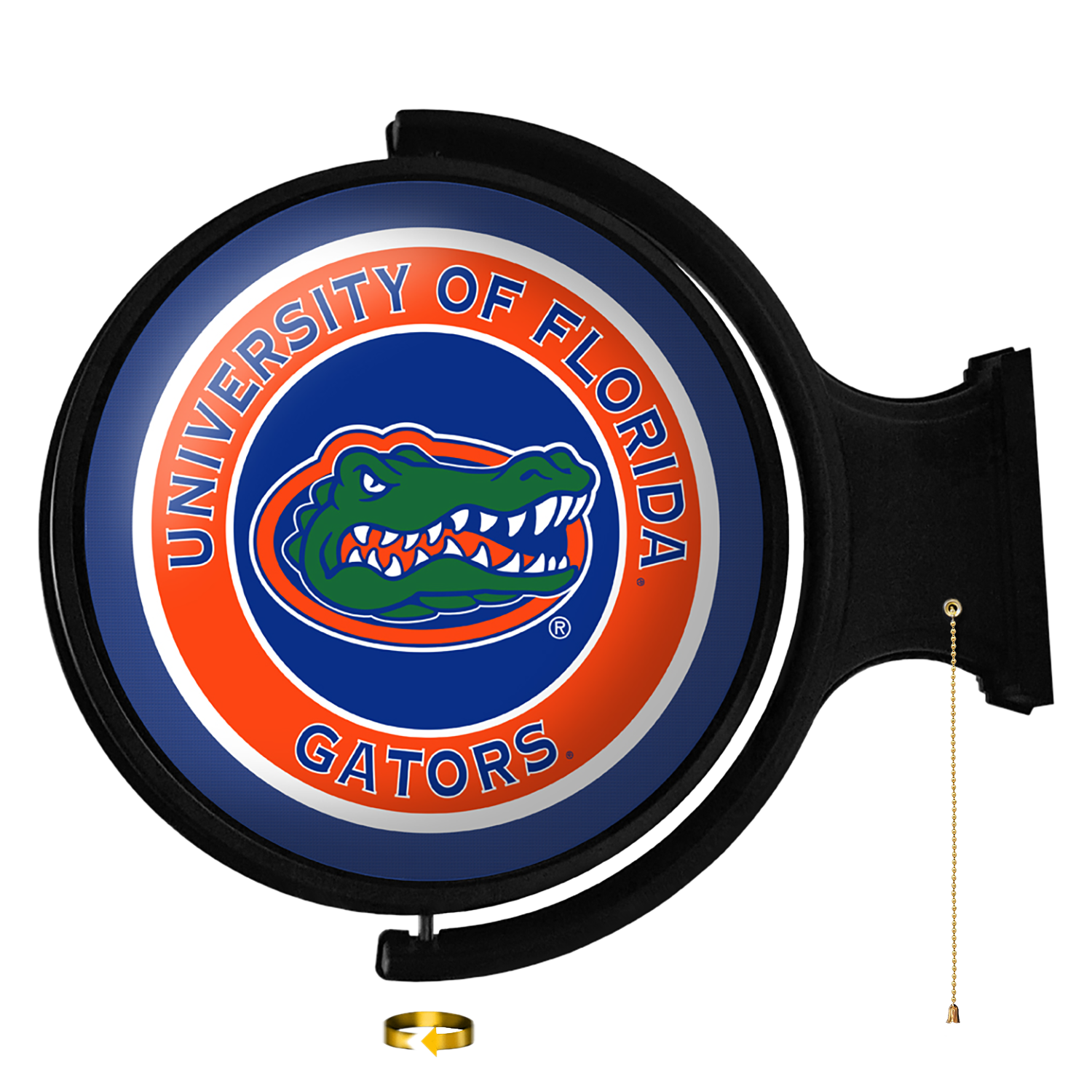 Florida Gators Round Rotating Wall Sign