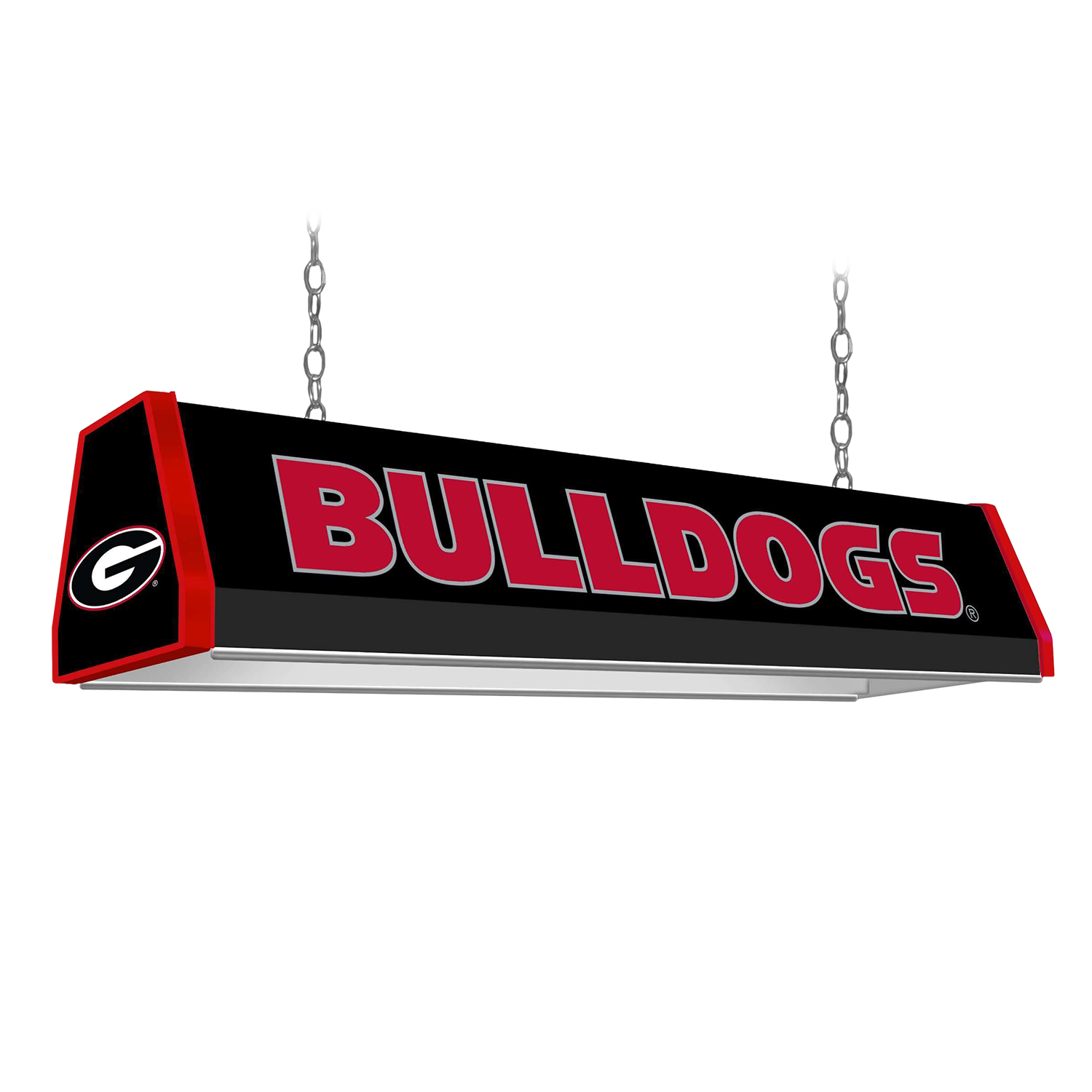 Georgia Bulldogs Standard Pool Table Light