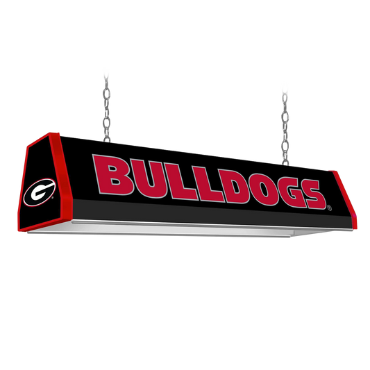 Georgia Bulldogs Standard Pool Table Light