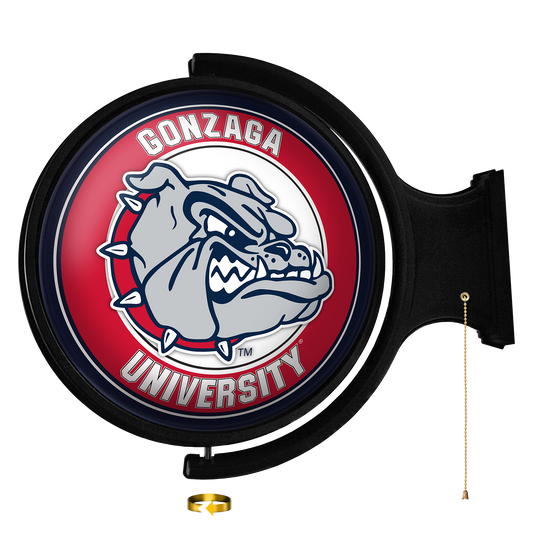 Gonzaga Bulldogs Round Rotating Wall Sign