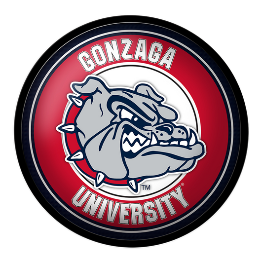 Gonzaga Bulldogs Modern Disc Wall Sign