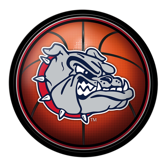 Gonzaga Bulldogs Basketball Modern Disc Wall Sign