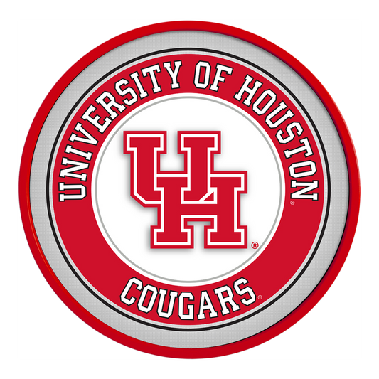 Houston Cougars Modern Disc Wall Sign