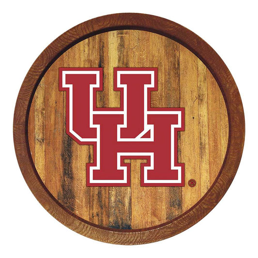 Houston Cougars Barrel Top Sign