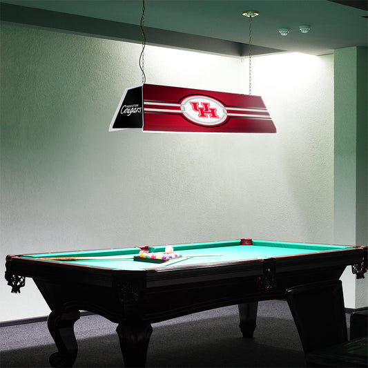 Houston Cougars Edge Glow Pool Table Light Room View