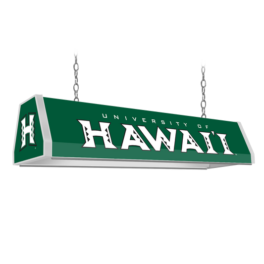Hawaii Warriors Standard Pool Table Light