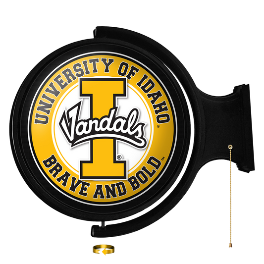 Idaho Vandals Round Rotating Wall Sign