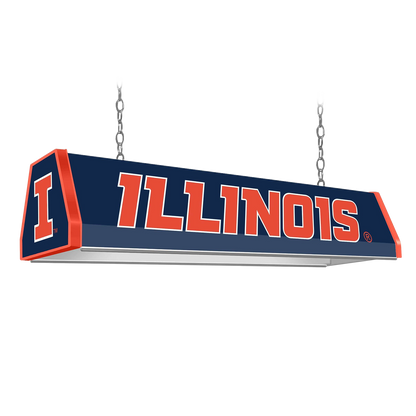 Illinois Fighting Illini Standard Pool Table Light