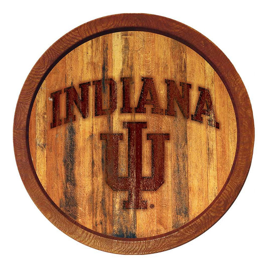Indiana Hoosiers Branded Barrel Top Sign