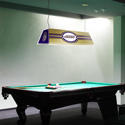 James Madison Dukes Edge Glow Pool Table Light Room View