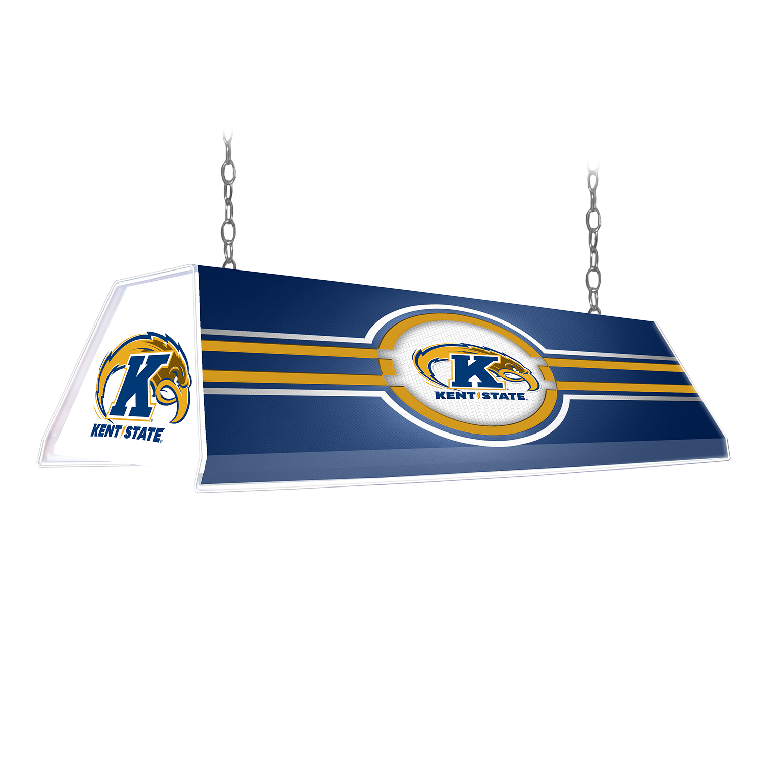 Kent State Golden Flashes Edge Glow Pool Table Light