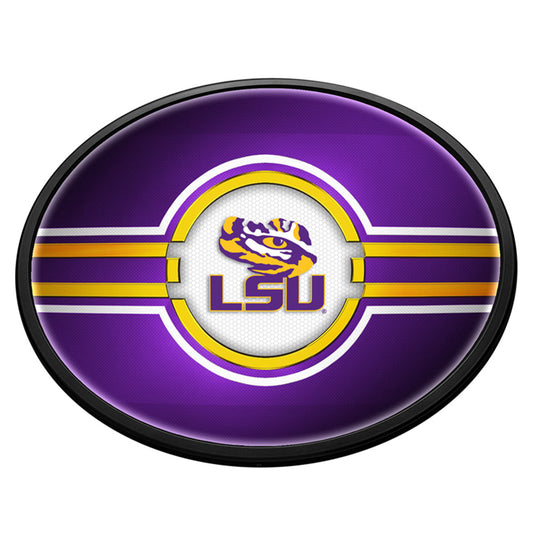 LSU Tigers Slimline Oval Lighted Wall Sign