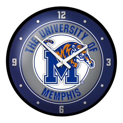 Memphis Tigers Round Wall Clock