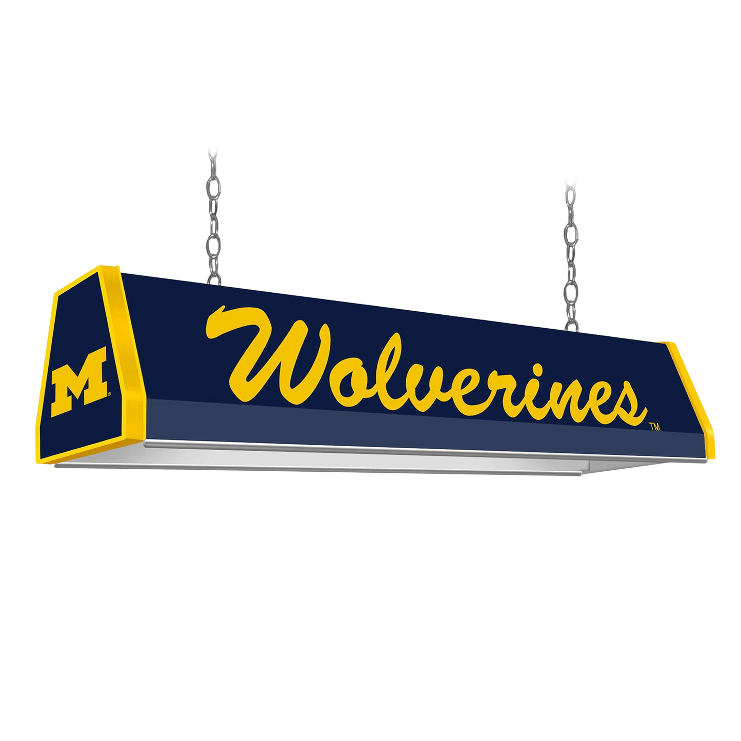 Michigan Wolverines Standard Pool Table Light