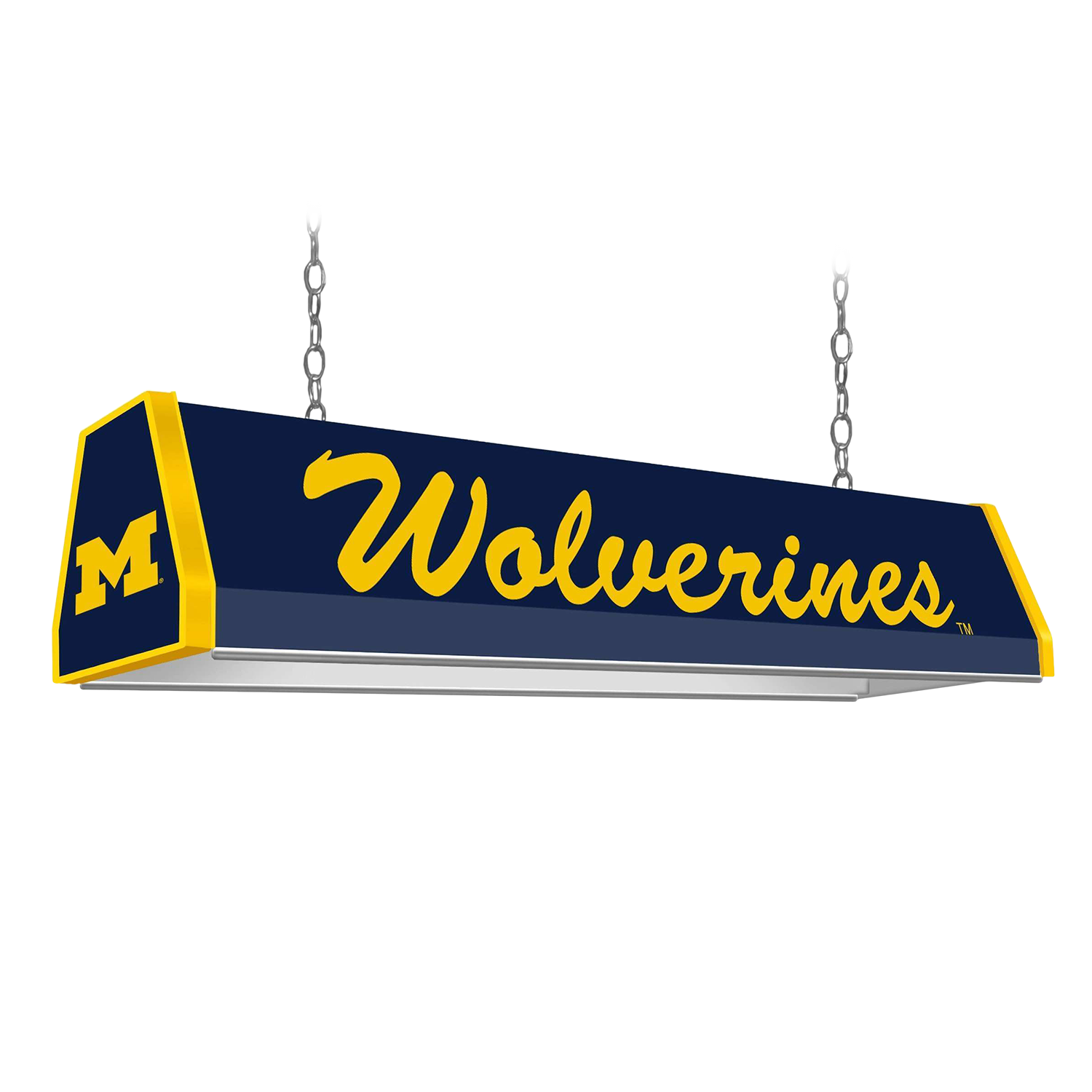 Michigan Wolverines Standard Pool Table Light