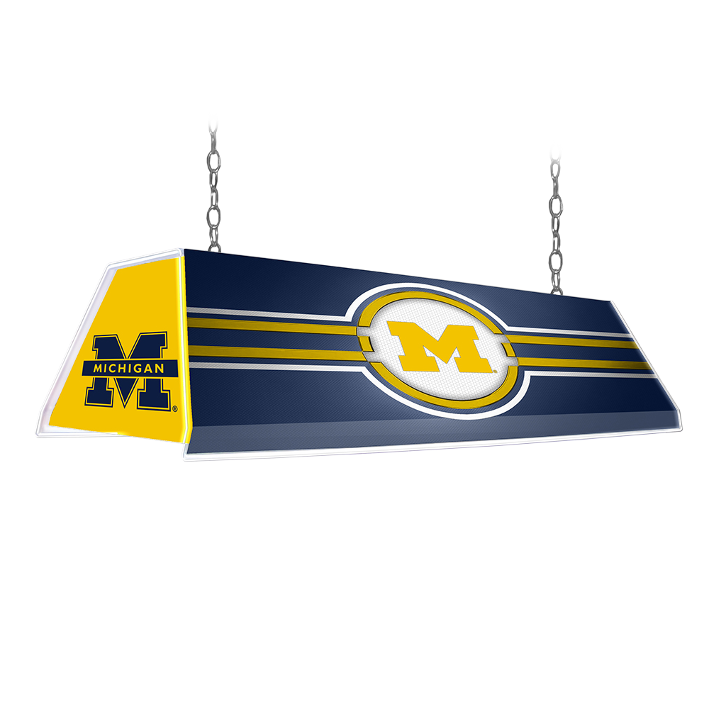 Michigan Wolverines Edge Glow Pool Table Light