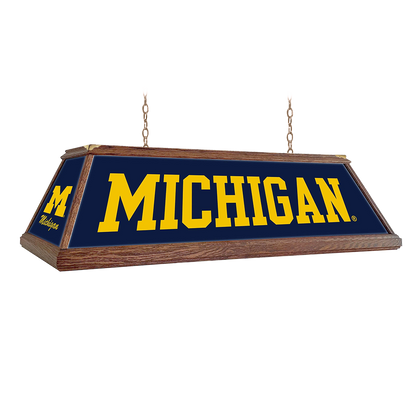 Michigan Wolverines Premium Pool Table Light