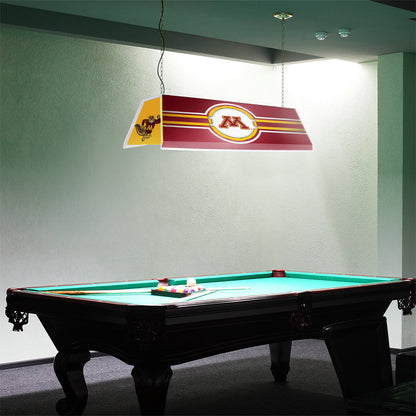 Minnesota Golden Gophers Edge Glow Pool Table Light Room View