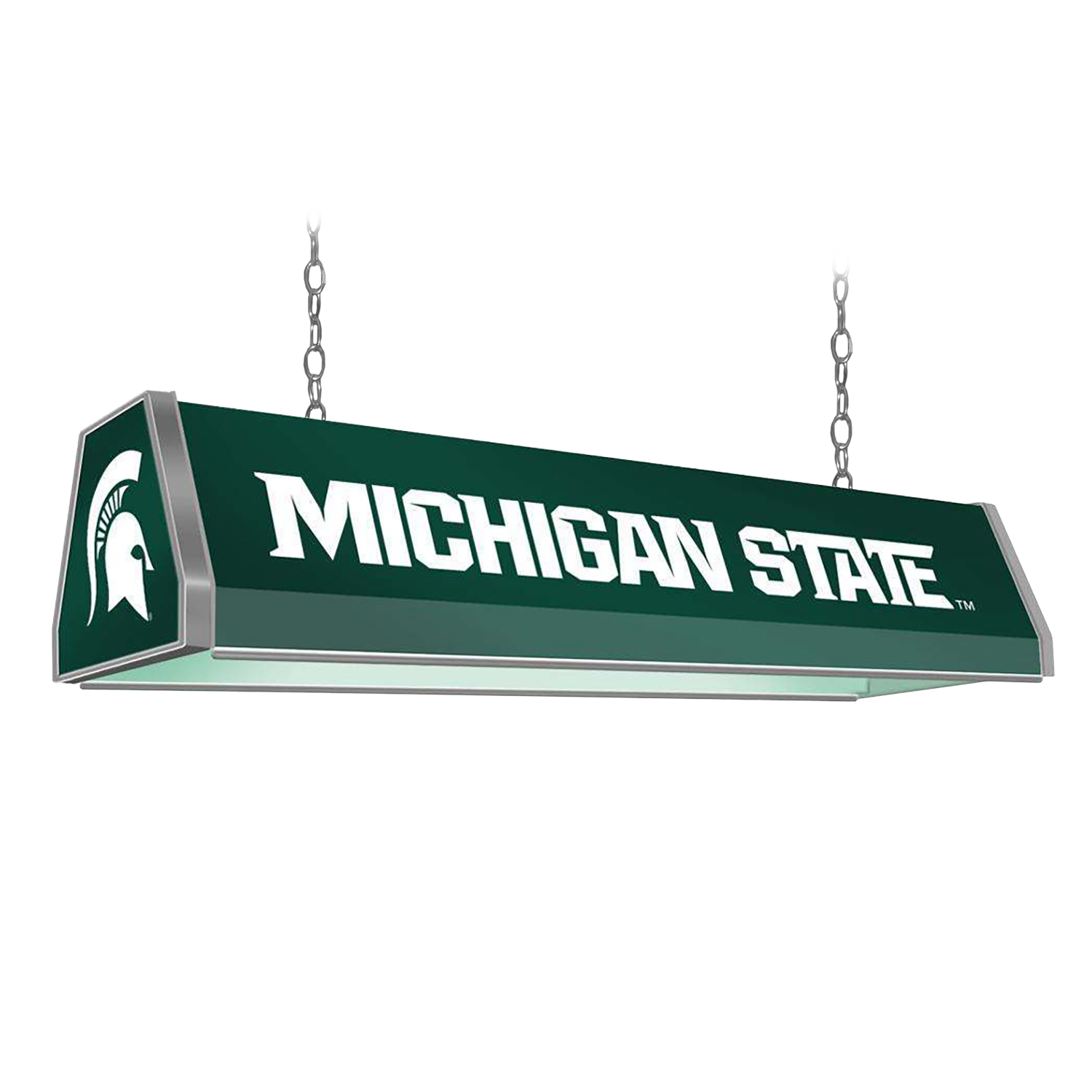 Michigan State Spartans Standard Pool Table Light