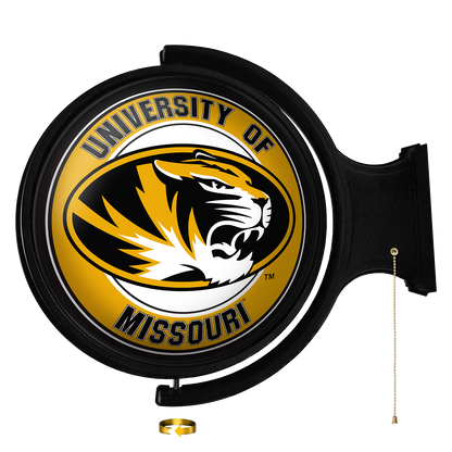 Missouri Tigers Round Rotating Wall Sign