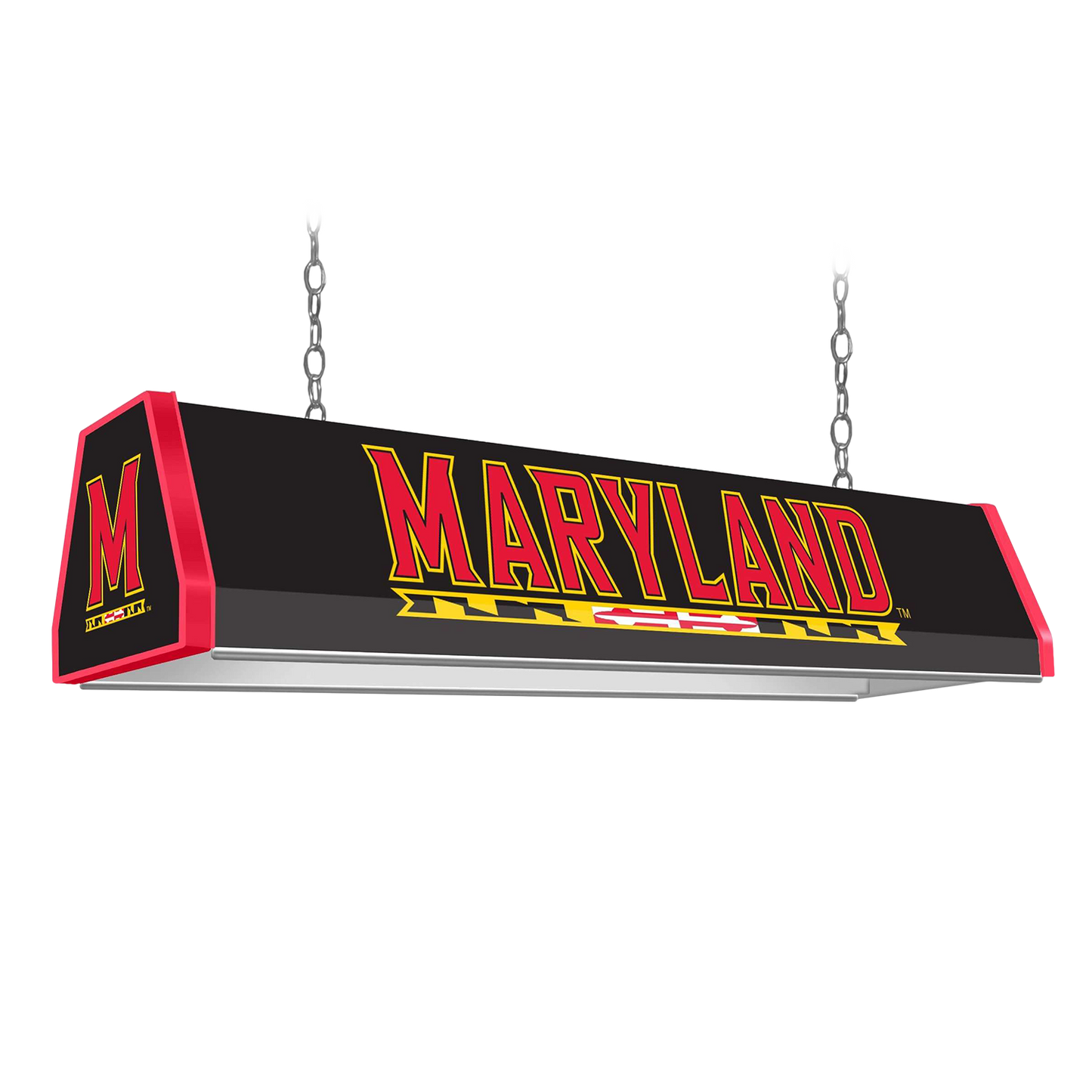 Maryland Terrapins Standard Pool Table Light