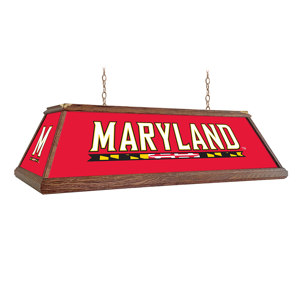 Maryland Terrapins Premium Pool Table Light