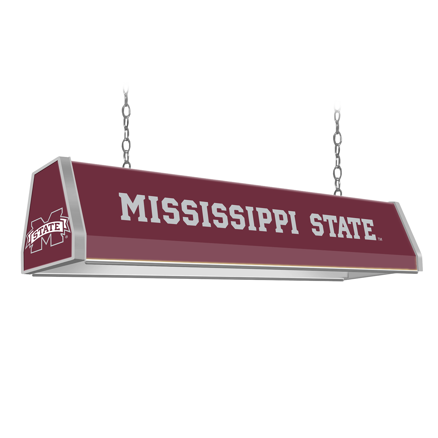 Mississippi State Bulldogs Standard Pool Table Light