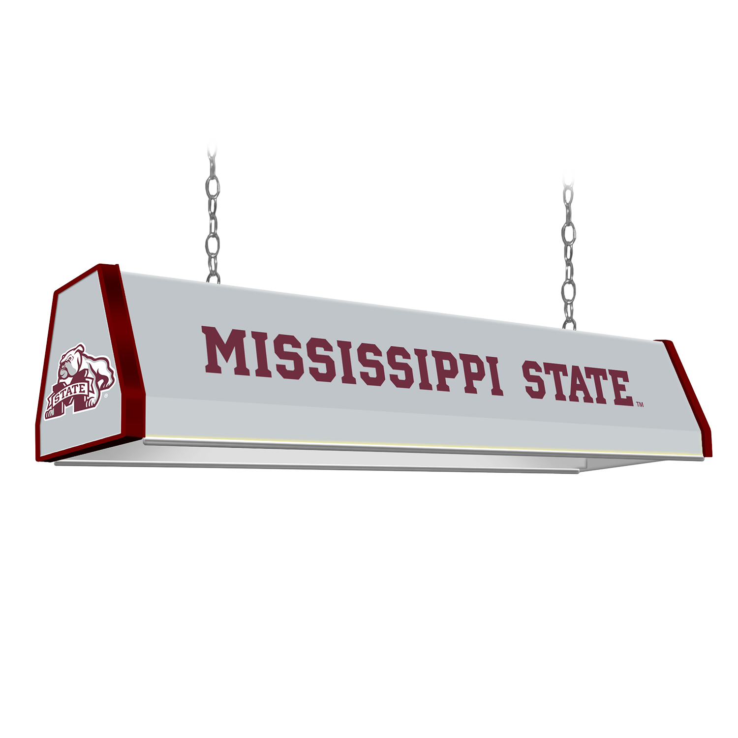 Mississippi State Bulldogs Standard Pool Table Light