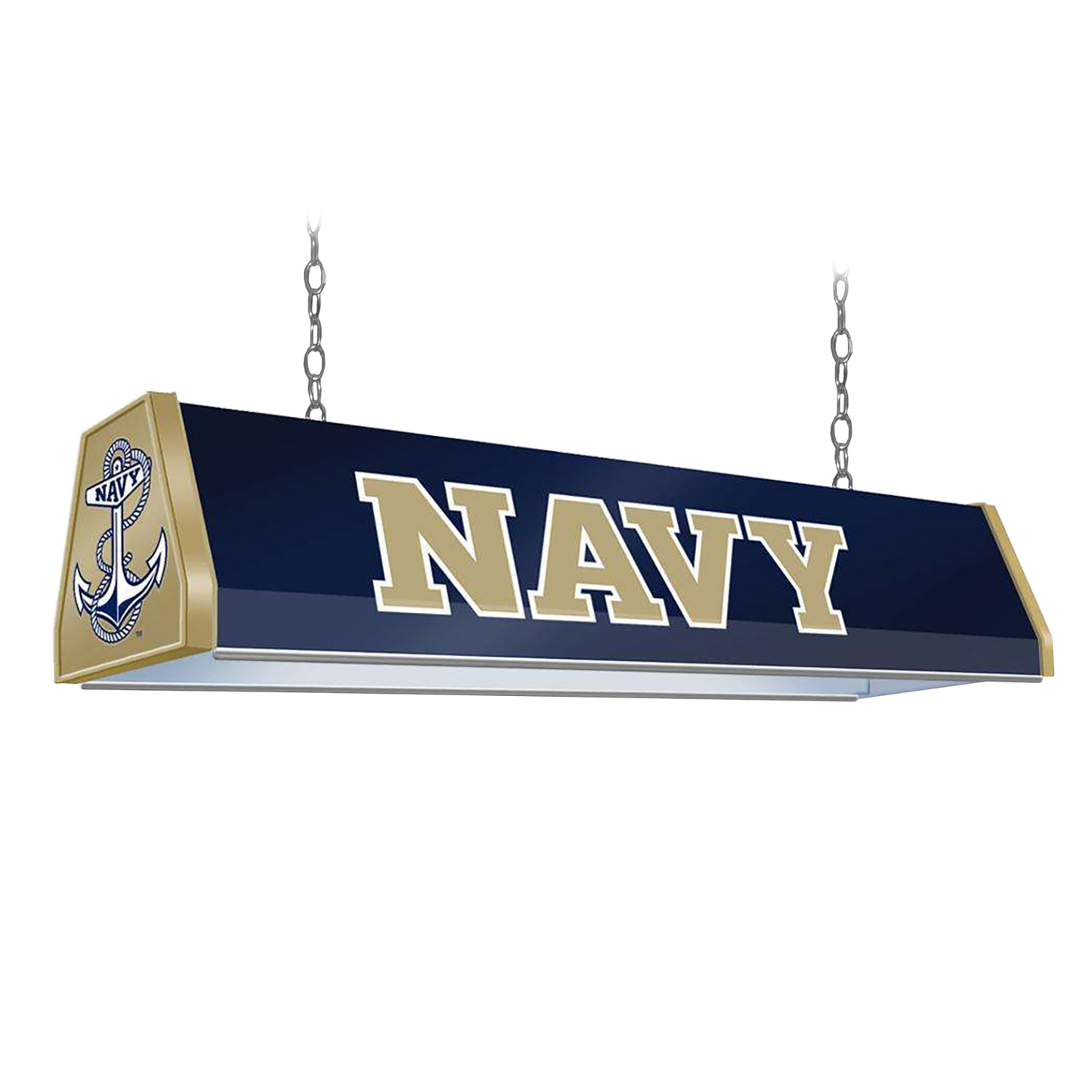 Navy Midshipmen Standard Pool Table Light