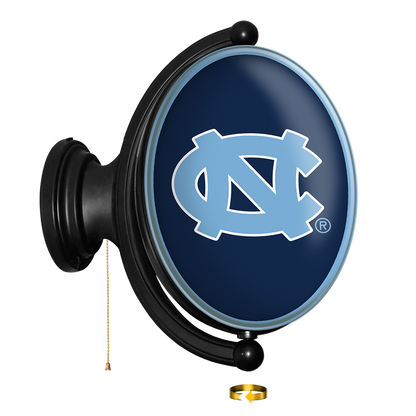 North Carolina Tar Heels Oval Rotating Wall Sign