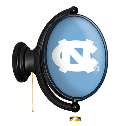 North Carolina Tar Heels Oval Rotating Wall Sign