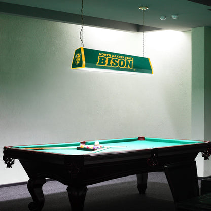 North Dakota State Bison Standard Pool Table Light Room View