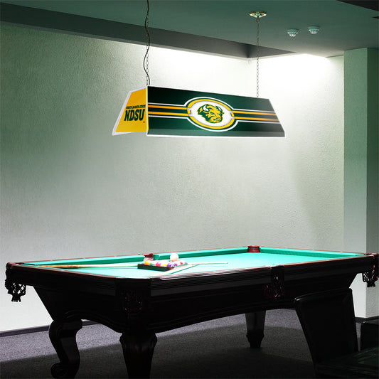 North Dakota State Bison Edge Glow Pool Table Light Room View