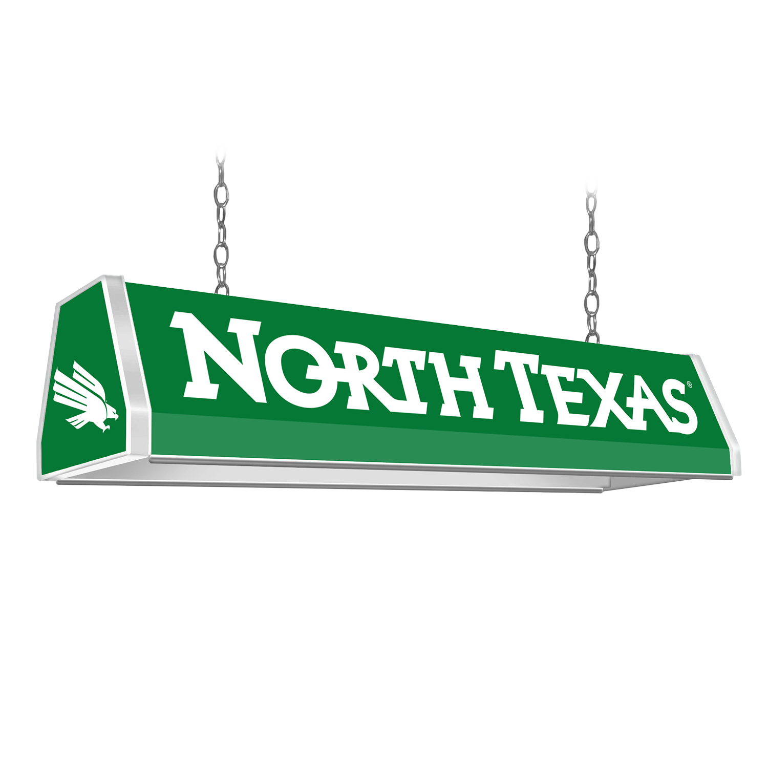 North Texas Mean Green Standard Pool Table Light