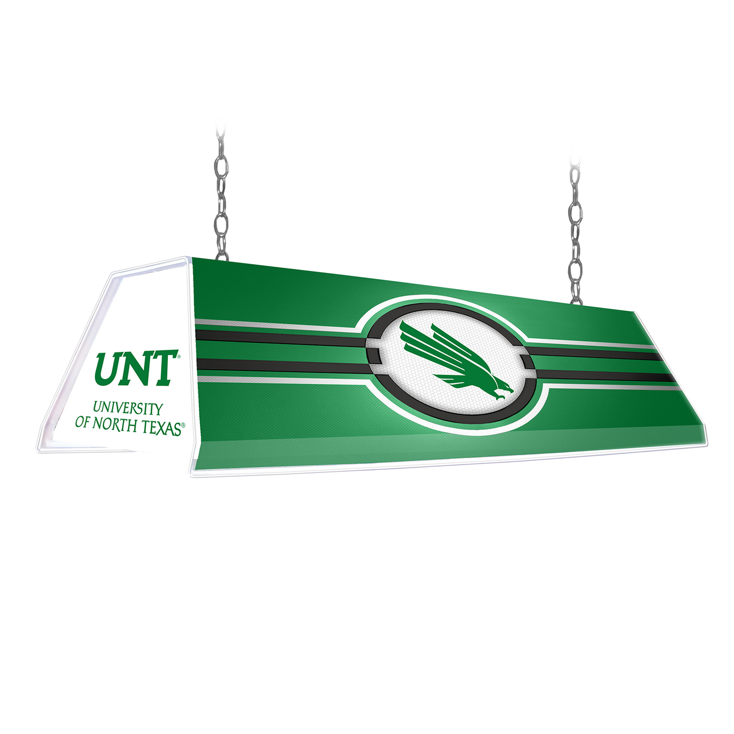 North Texas Mean Green Edge Glow Pool Table Light