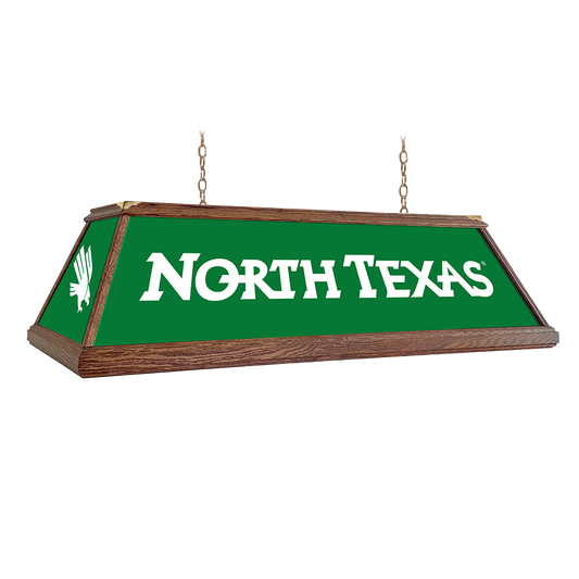 North Texas Mean Green Premium Pool Table Light