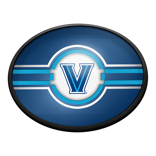 Villanova Wildcats Slimline Oval Lighted Wall Sign
