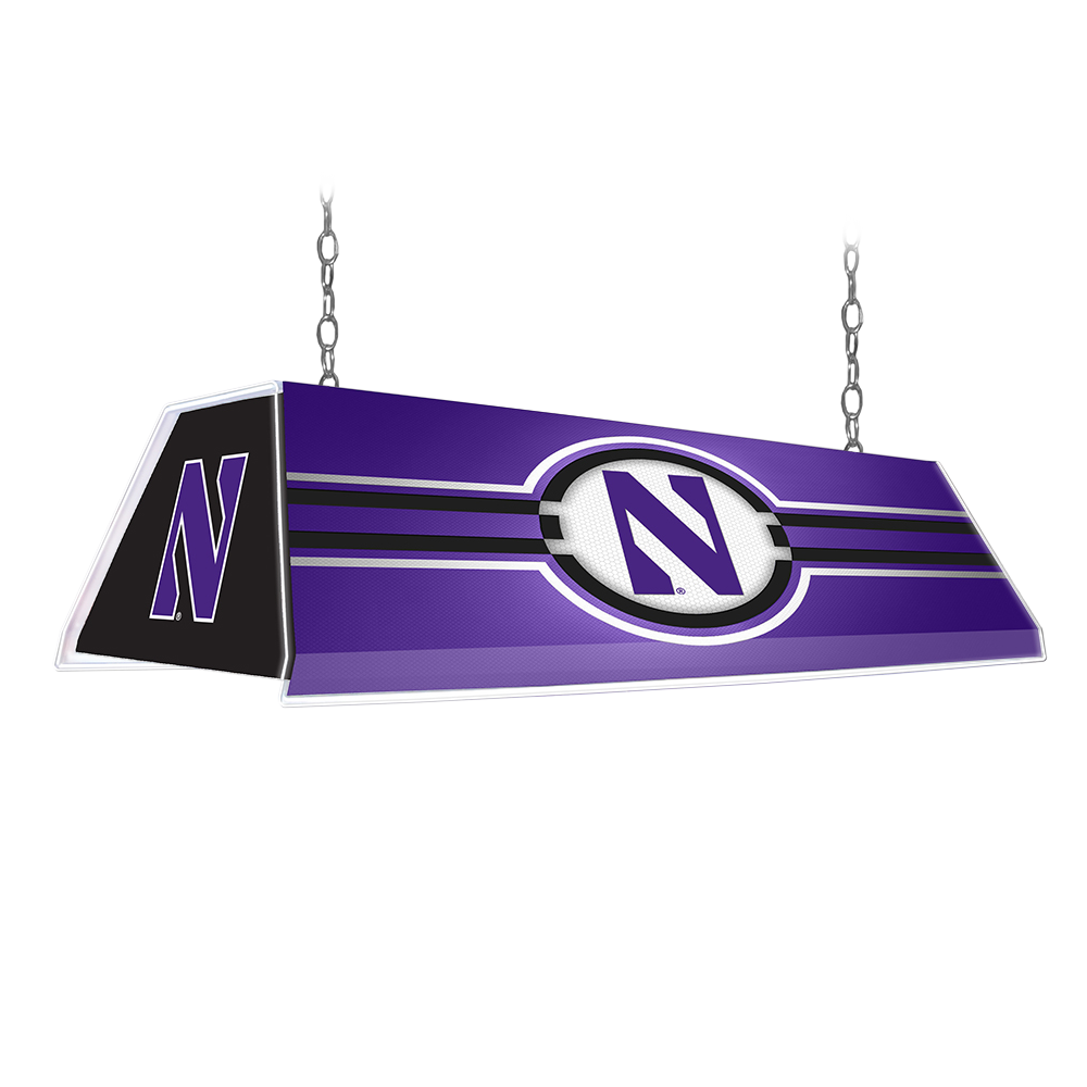 Northwestern Wildcats Edge Glow Pool Table Light