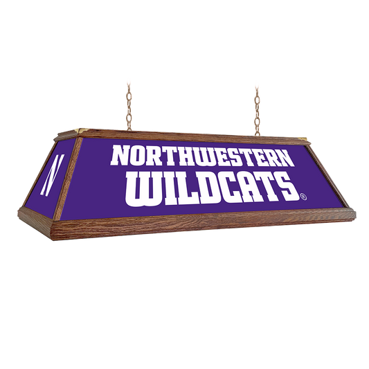 Northwestern Wildcats Premium Pool Table Light