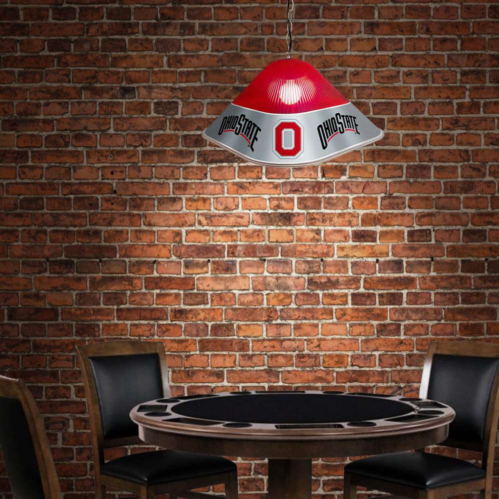 Ohio State Buckeyes Game Table Light Room View
